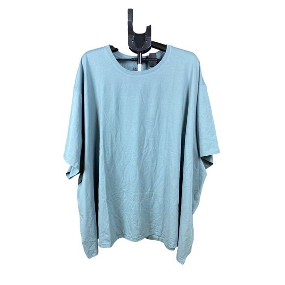 SKIMS Women's Cotton Jersey Oversized T-Shirt 5X | Plus Size Sage Green NWT - Picture 2 of 5